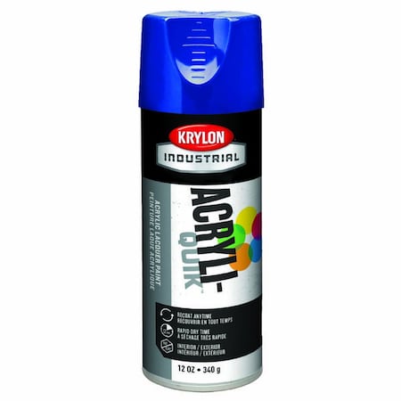 Krylon Acryli-Quik Acrylic Lacquer, True Blue (Oshawa Safety Blue) K01910A07